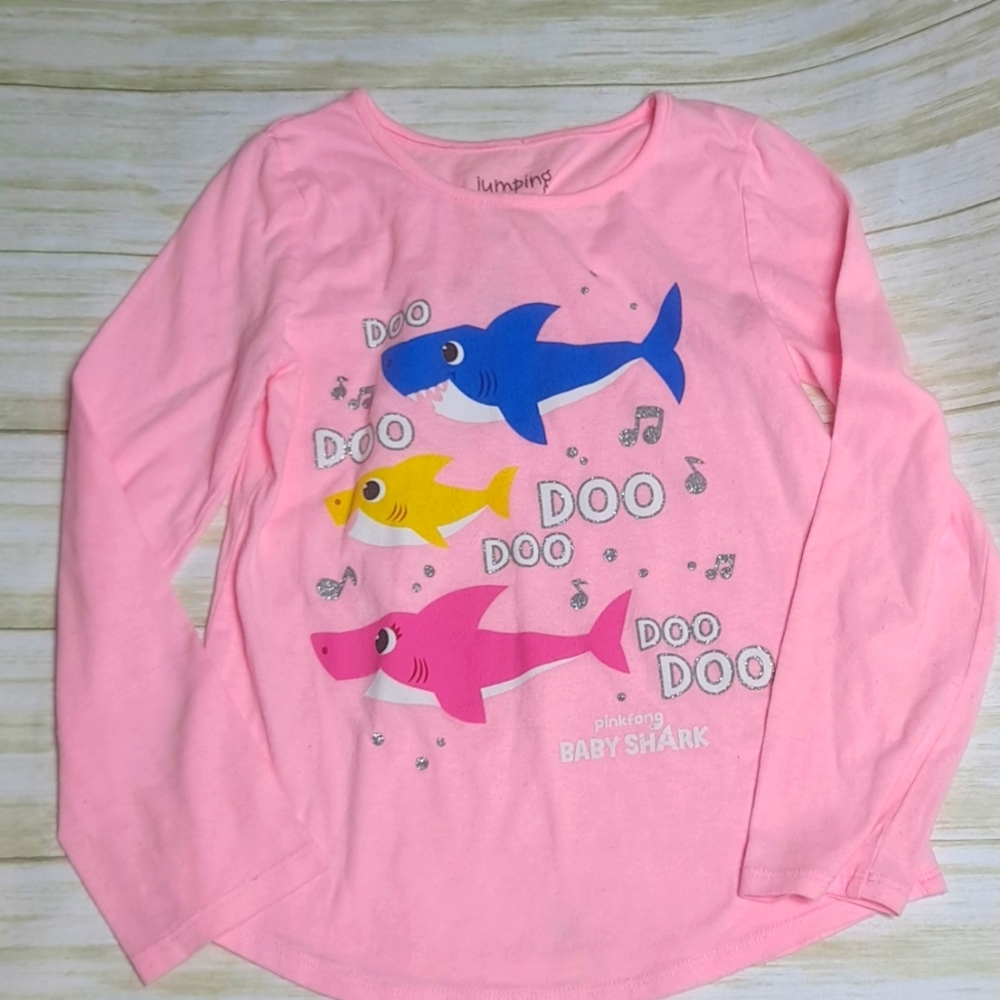 Jumping Beans Baby Shark Top